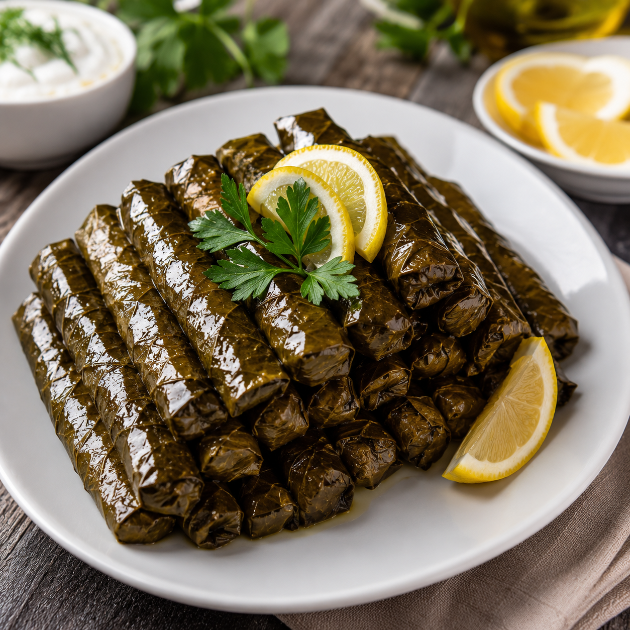 Akali Catering kurumsal toplantı yemeği — plated servis tabak sunumu