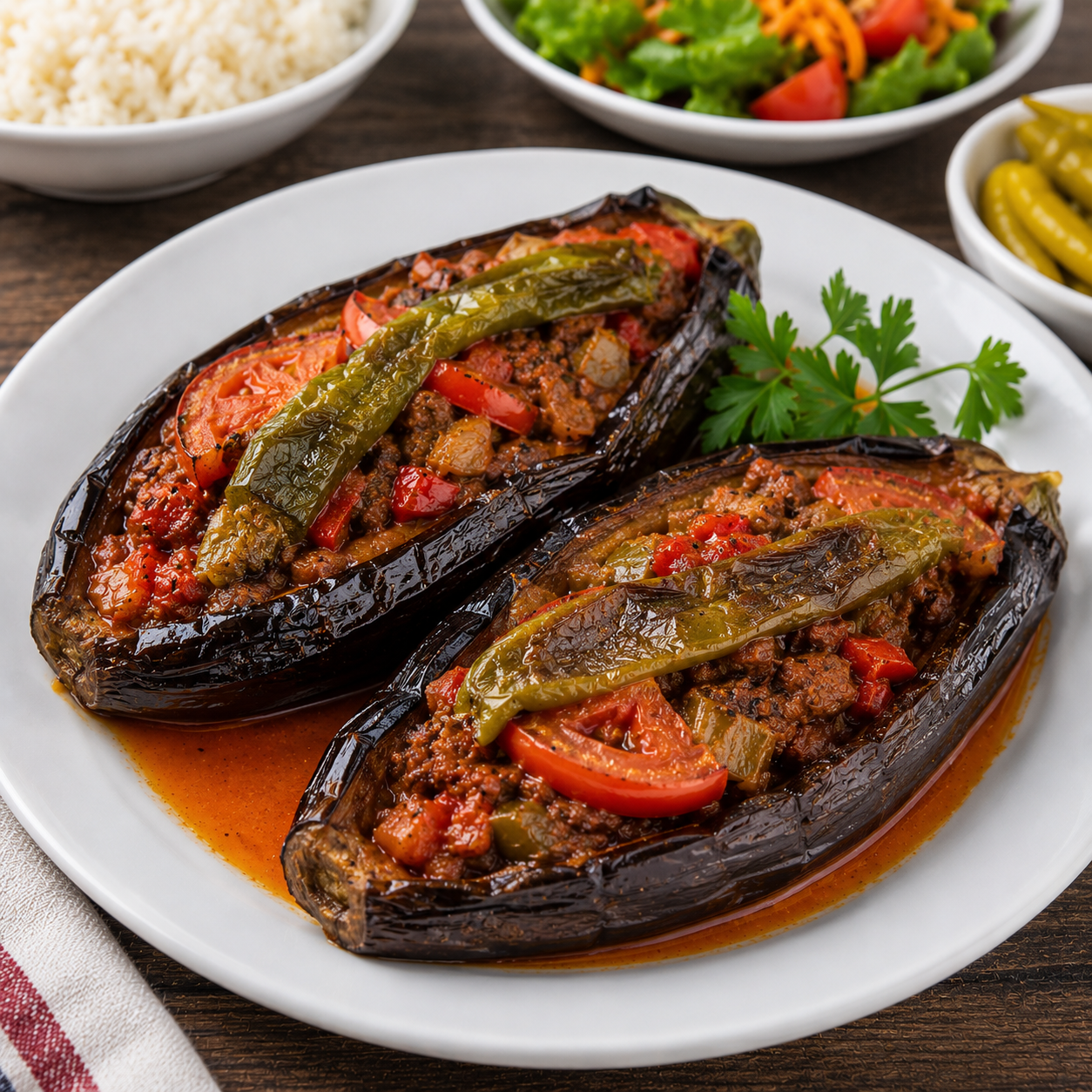 Akali Catering kurumsal organizasyon tatlı ve taze meyve tabağı sunumu
